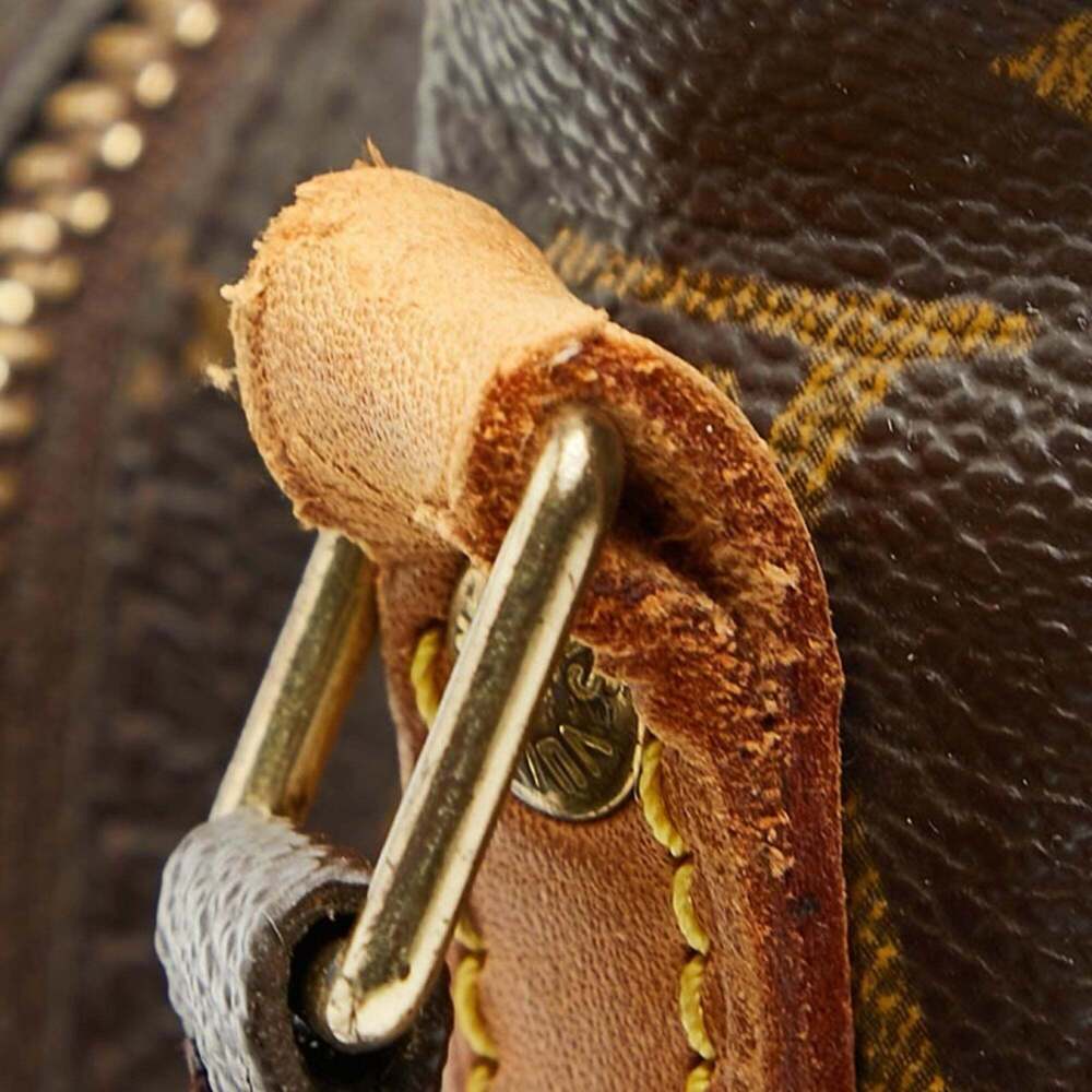 LOUIS VUITTON Brown Monogram Leather Shoulder Bag - Picture 5 of 13